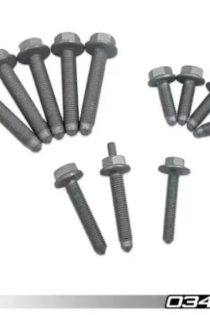 Hot Deal 034Motorsport Engine Mount Pair Hardware Kit - 8V A3/S3, Audi 8S TT/TTS and MkVII Golf/GTI/R
