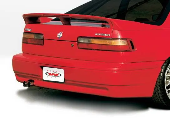 Deal Acura Integra 2DR Wings West Racing Series Rear Lower Skirt - 890689