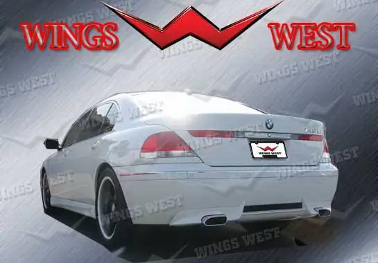 No Minimum Order BMW 7 Series Wings West VIP Rear Lower Skirt - 890943