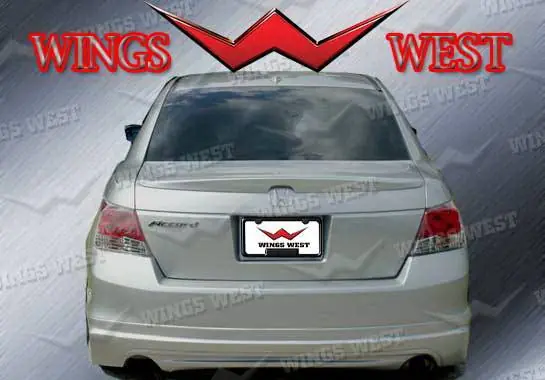 Low Price Honda Accord 4DR Wings West VIP Rear Lower Skirt - 890958