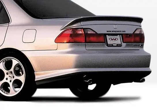 Affordable Honda Accord 4DR VIS Racing W-Type Rear Lip - Polyurethane - 890335