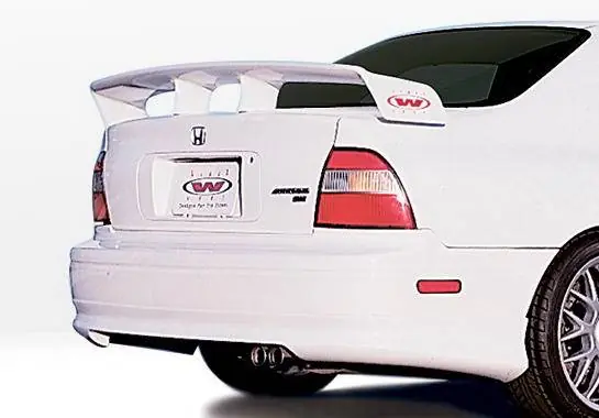 Honda Accord Wings West W-Type Rear Lower Skirt - 890265 Free Delivery