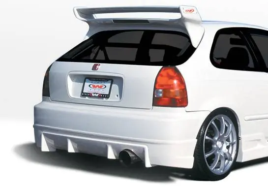 Honda Civic HB VIS Racing Tuner Type I Rear Lip - Polyurethane - 890504 Editor’s Pick