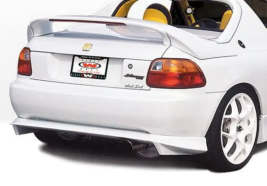 Honda Del Sol VIS Racing Racing Series Rear Lower Lip - 890573 In Demand