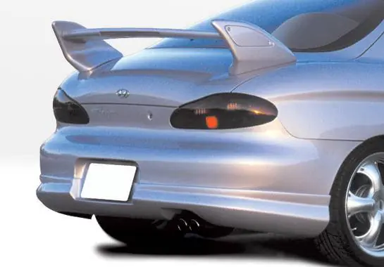 Hyundai Tiburon VIS Racing W-Type Rear Lip - Polyurethane - 890368 Low Price