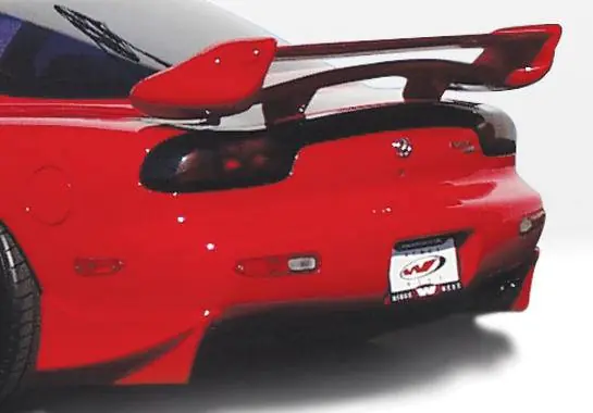 Exclusive Offer Mazda RX-7 VIS Racing Aggressor Rear Spat Set - Fiberglass - 2PC - 490145