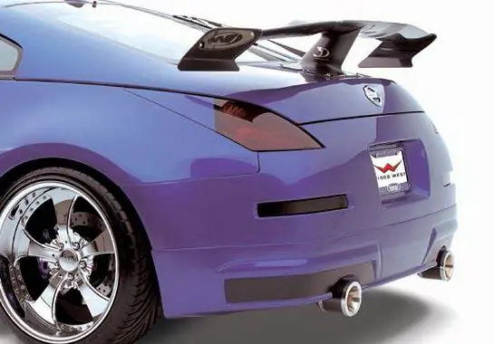 Fan Favorite Nissan 350Z Wings West Z-Spec Rear Lower Wrap - 890780