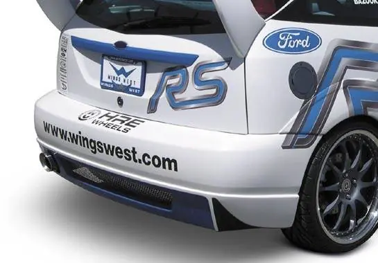 Ford Focus VIS Racing WRC Rear Bumper - 890841 New Arrival