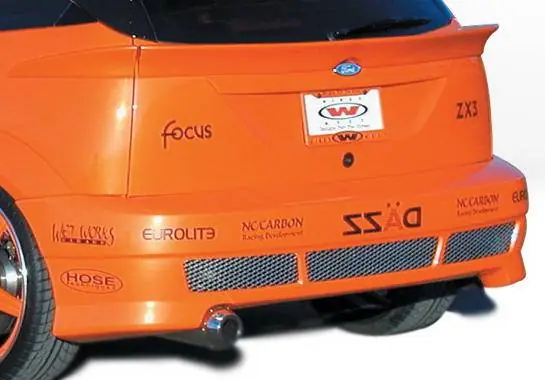 Factory Price Ford Focus ZX5 Wings West Avenger Rear Bumper Cover - 890551