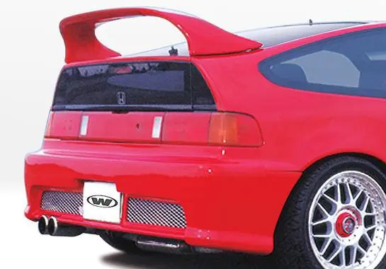 Shop Now Honda CRX VIS Racing Racing Series Rear Bumper Cover - Polyurethane - 890330