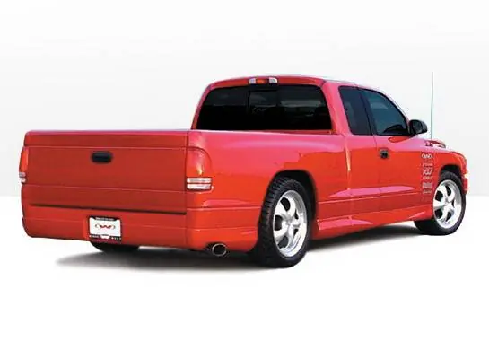 Money Back Guarantee Dodge Dakota Wings West W-Type Side Skirts - Left & Right Rear - 890416L&R