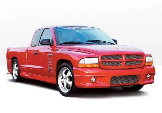 Dodge Dakota Wings West W-Type Side Skirts - Left & Right Front - 890414L&R Must Have