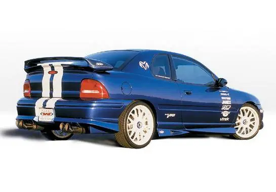Express Delivery Dodge Neon 4DR Wings West Racing Series Side Skirts - Left & Right - 890338L&R