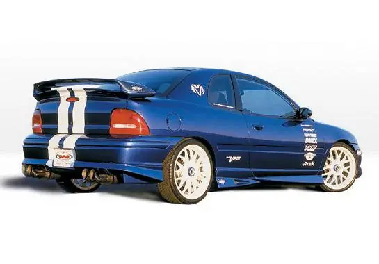 Premium Dodge Neon 2DR Wings West Racing Series Side Skirts - Left & Right - 890293L&R