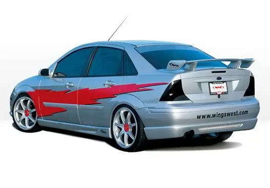 Viral Ford Focus ZX5 Wings West W-Type Side Skirts - Left & Right - 890483L&R