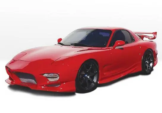 Mazda RX-7 Wings West Aggressor Side Skirts - Left & Right - Fiberglass - 490144L&R Mega Sale