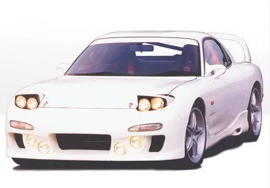 Mazda RX-7 Wings West Custom Side Skirts - Left & Right - Fiberglass - 490105L&R In Demand
