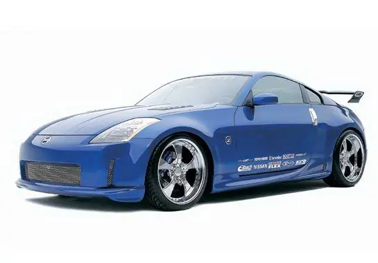 Nissan 350Z Wings West Z-Spec Side Skirts - Left & Right - 890779L&R Luxury