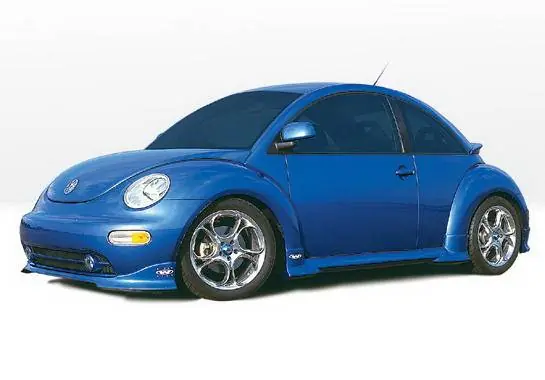 Volkswagen Beetle Wings West W-Type Side Skirts - Left & Right - 890285L&R Best Choice