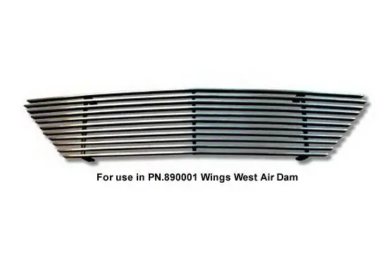 Chevrolet S10 Wings West Billet Grille Lower - 1PC - 302002L Original