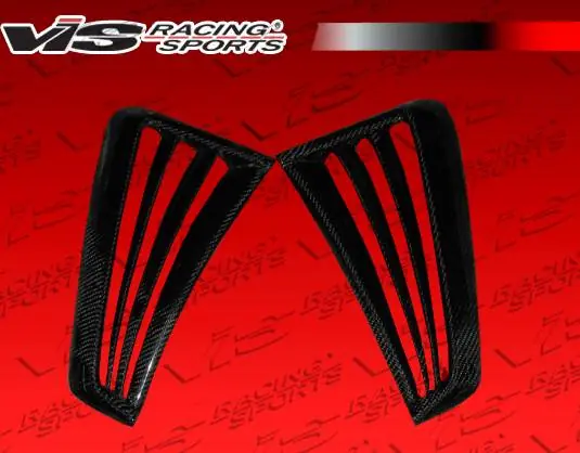 Ford Mustang VIS Racing Stalker-2 Side Scoop - Carbon Fiber - 99FDMUS2DSTK2-019C Holiday Sale