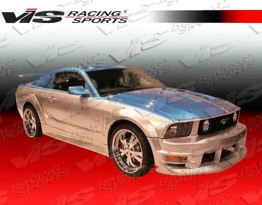 Direct From Factory Ford Mustang VIS Racing Burn out Full Body Kit - 05FDMUS2DBO-099