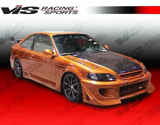 Honda Civic 2DR VIS Racing Battle Z Full Body Kit - 99HDCVC2DBZ-099 Hot Deal