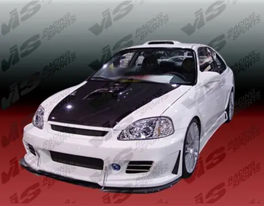 Bargain Honda Civic 2DR VIS Racing TSC-3 Full Body Kit - 96HDCVC2DTSC3-099