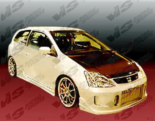 Worldwide Shipping Honda Civic HB VIS Racing TSC Full Body Kit - 02HDCVCHBTSC-099