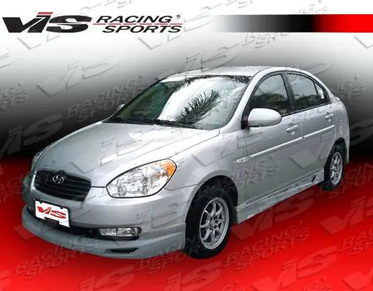 Big Sale Hyundai Accent 4DR VIS Racing Fuzion Full Body Kit - 06HYACC4DFUZ-099
