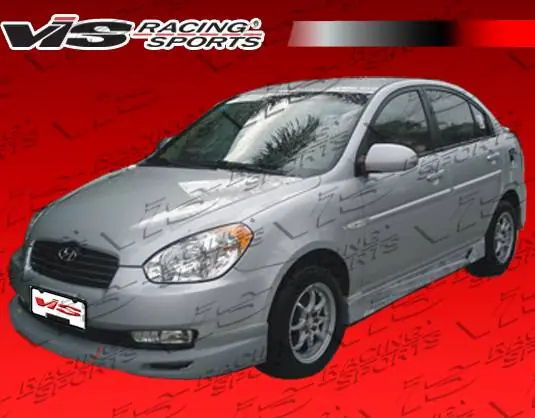 Instant Buy Hyundai Accent 4DR VIS Racing V Spec Full Body Kit - 06HYACC4DVSC-099