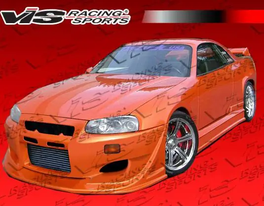 Modern Nissan Skyline VIS Racing Invader Full Body Kit - 99NSR34GTRINV-099