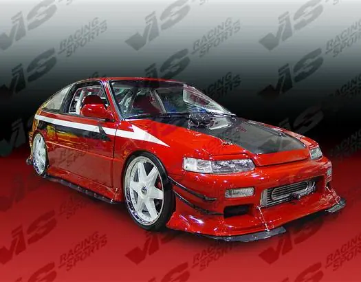 Popular Honda CRX VIS Racing TNR Flared Door Panels - 88HDCRXHBTRF-005