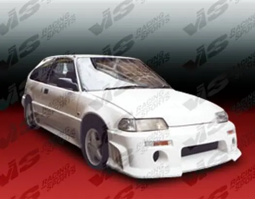 Honda Civic HB VIS Racing Quest Front Fender Flares - 88HDCVCHBQST-007 Mega Sale