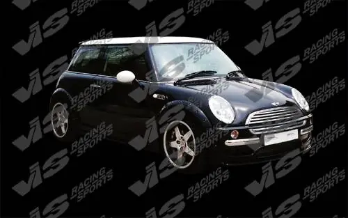 Express Delivery Mini Cooper VIS Racing Euro Tech Front Fender Flares - 02BMMCS2DET-007