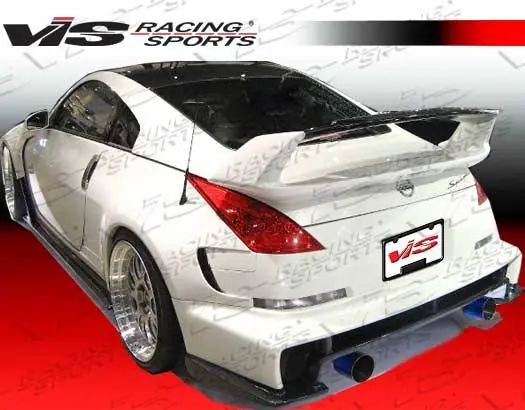 Limited Time Nissan 350Z VIS Racing AMS Widebody Rear Fender Flares - 03NS3502DAMSWB-006
