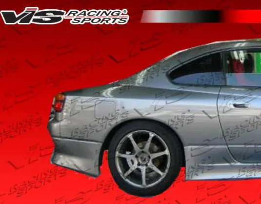 Nissan S13 VIS Racing Drift Rear Fender Flares - 89NSS132DDFT-006 Holiday Sale