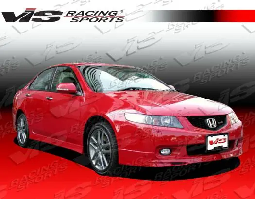 Best Price Acura TSX VIS Racing Type R Front Lip - 04ACTSX4DTYR-011
