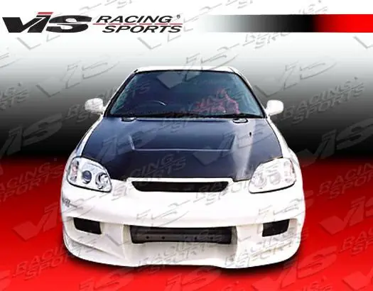 Honda Civic 2DR & 4DR VIS Racing Wave Front Bumper - 96HDCVC2DWAV-001 Fan Favorite