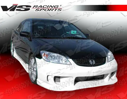 Factory Price Honda Civic 2DR VIS Racing Terminator Front Bumper - 04HDCVC2DTM-001