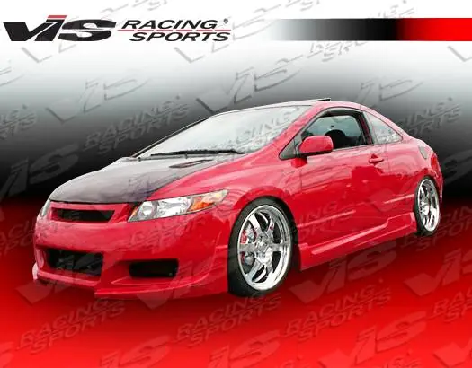 Markdown Honda Civic 2DR VIS Racing Touring Front Bumper - 06HDCVC2DTOU-001