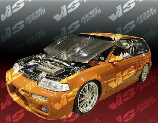 Budget Honda Civic HB VIS Racing Omega Front Bumper - 88HDCVCHBOMA-001