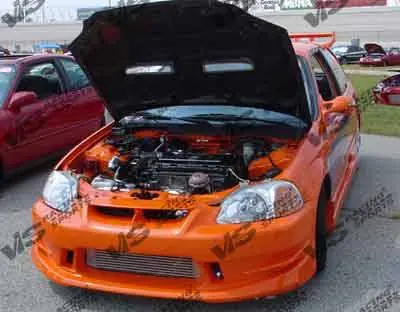 Honda Civic VIS Racing Ballistix Front Bumper - 96HDCVC2DBX-001 Handmade