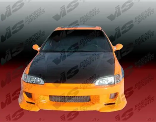 Warranty Included Honda Civic VIS Racing Strada F1 Front Bumper - 99HDCVC2DSF1-001