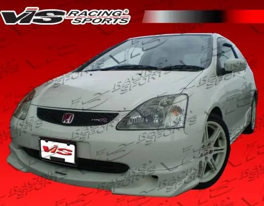 Authentic Honda Civic VIS Racing Techno R Front Lip - 04HDCVCHBJTNR-011