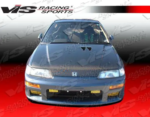 Certified Honda CRX VIS Racing Techno R Front Bumper - 88HDCRXHBJTNR-001