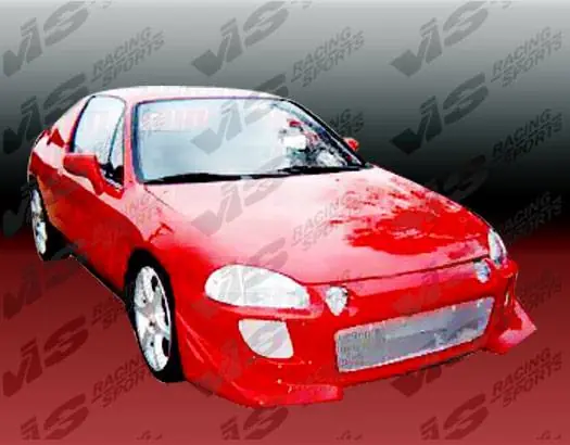 Honda Del Sol VIS Racing Battle Z Front Bumper - 93HDDEL2DBZ-001 Editor’s Pick