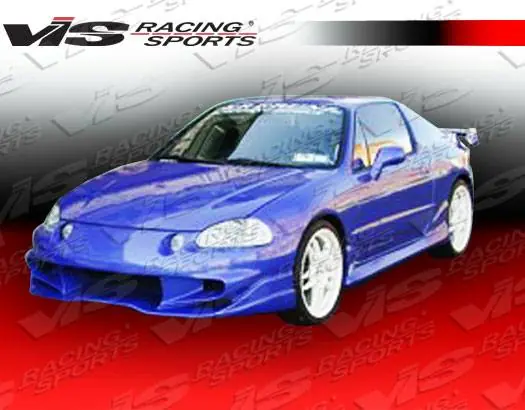 Direct From Factory Honda Del Sol VIS Racing Invader-6 Front Bumper - 93HDDEL2DINV6-001