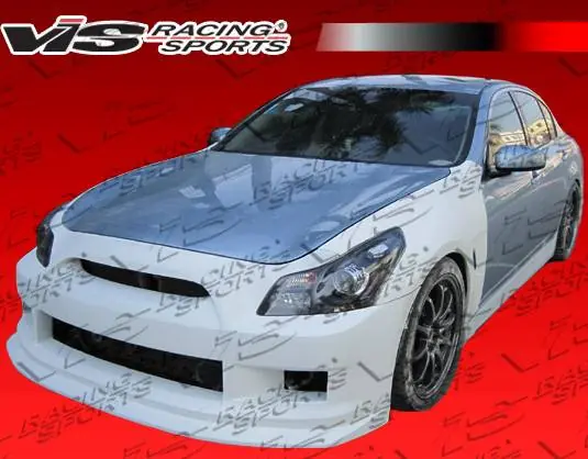 Must Have Infiniti G37 VIS Racing GTR Front Bumper - 09ING374DGTR-001