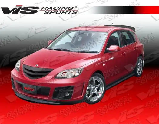 Big Sale Mazda 3 4DR HB VIS Racing A Tech Front Bumper - 04MZ3HBATH-001